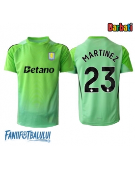 Aston Villa Emiliano Martinez #23 Portarii Tricou Fotbal Replică 2025-26 Barbati Deplasare